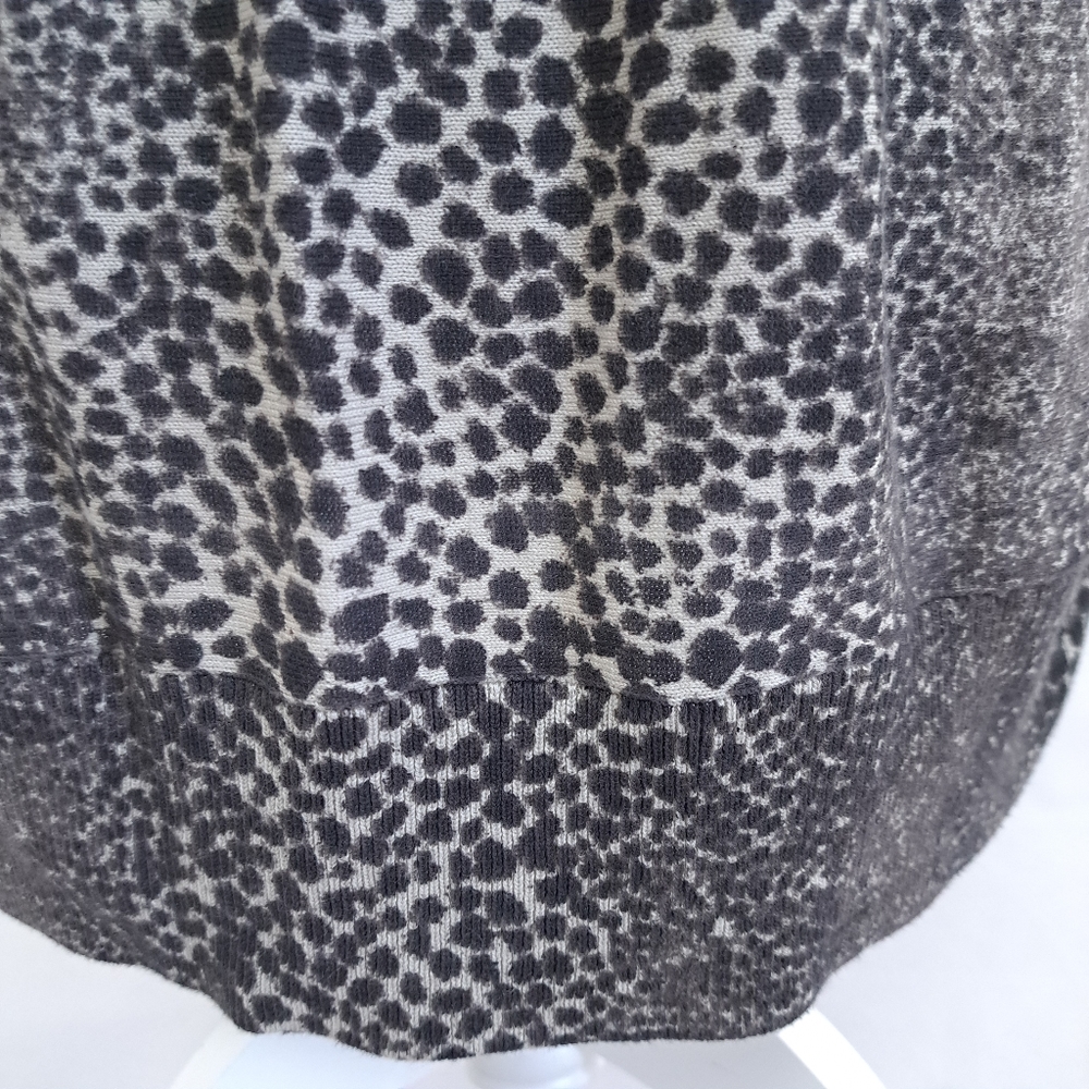 Talbots Animal Print Button Front Cardigan - Picture 8 of 11
